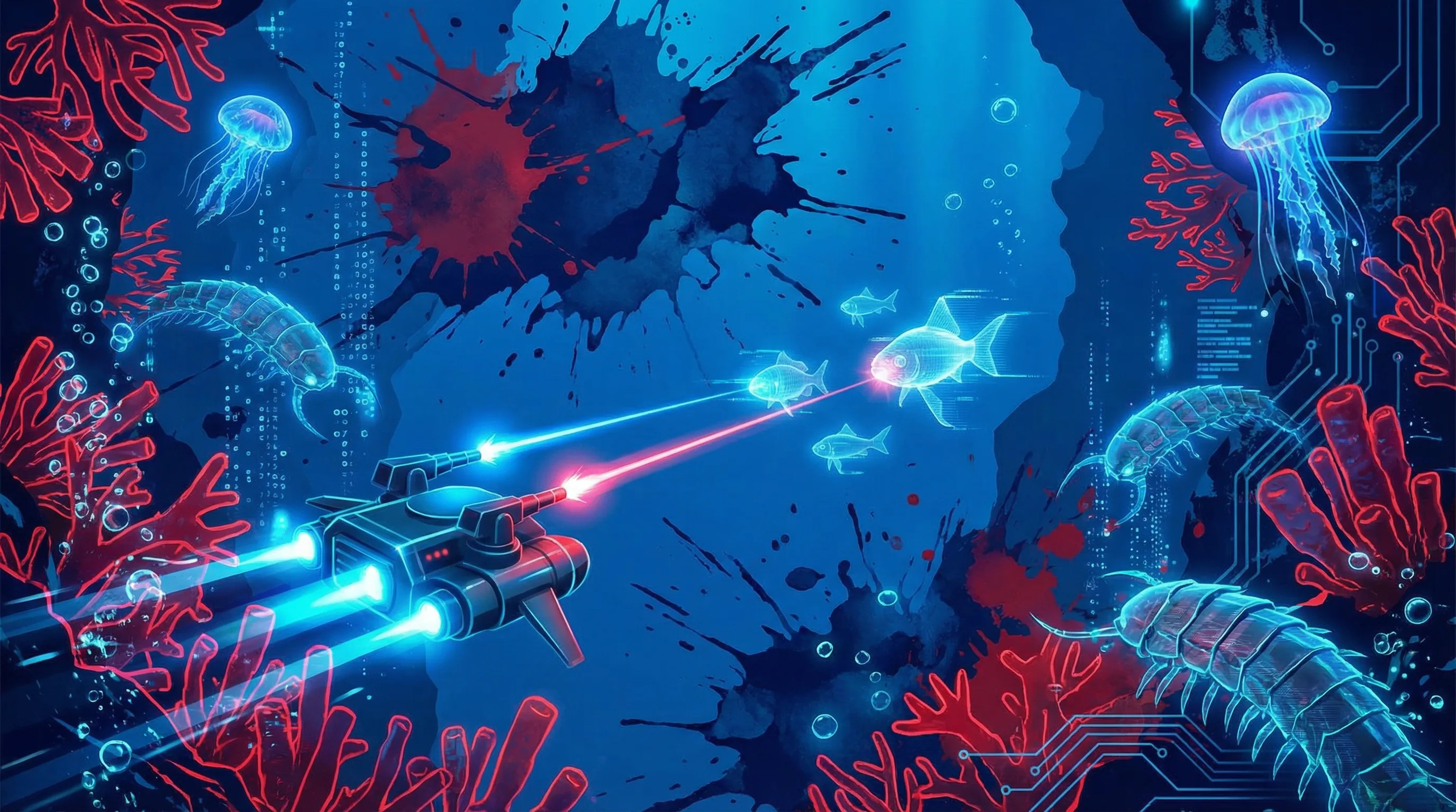 王者棋牌 博雅棋牌深海泼墨激光猎场 - 深海巨兽